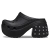 Siren Clogs mit Nieten «Black»