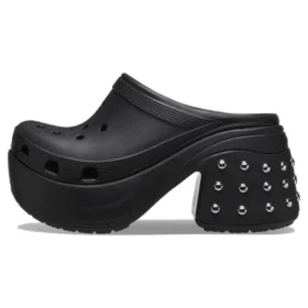 Siren Clogs mit Nieten «Black»