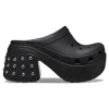 Siren Clogs mit Nieten «Black»