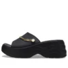 Skyline Shimmer Slides «Black Gold»