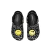 Smiley World Classic Clogs «Schwarz-Weiss-Gelb»