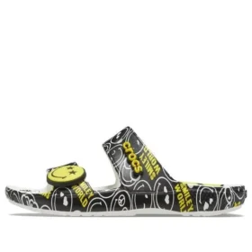 SmileyWorld x Classic Sandal «Schwarz-Weiss»