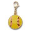 Softball-Charm Jibbitz™-Anstecker