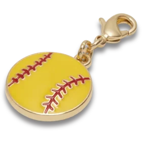 Softball-Charm Jibbitz™-Anstecker