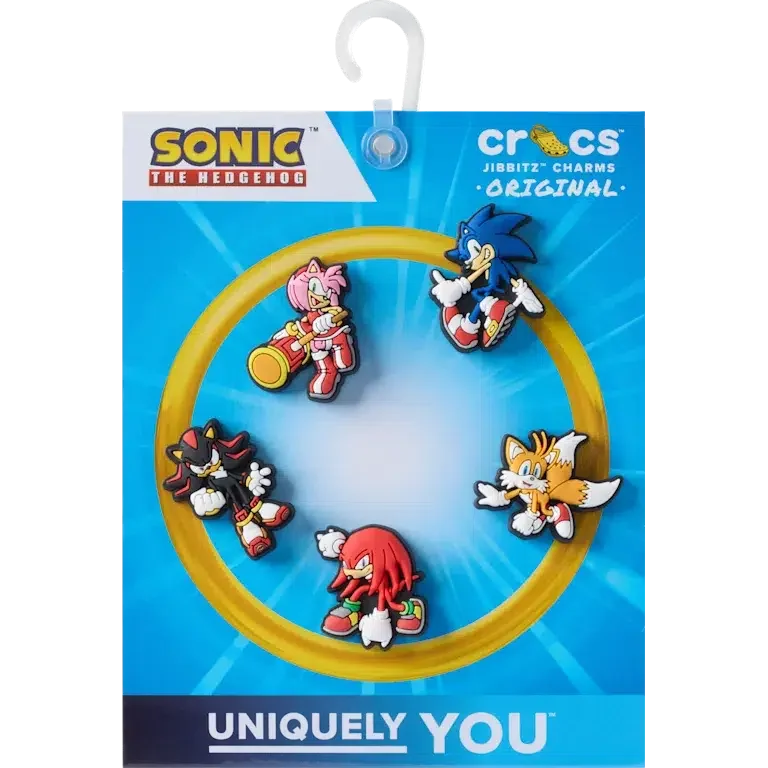 Sonic the Hedgehog 5er-Pack Jibbitz-Anstecker Sonic the Hedgehog 5er-Pack Jibbitz-Anstecker