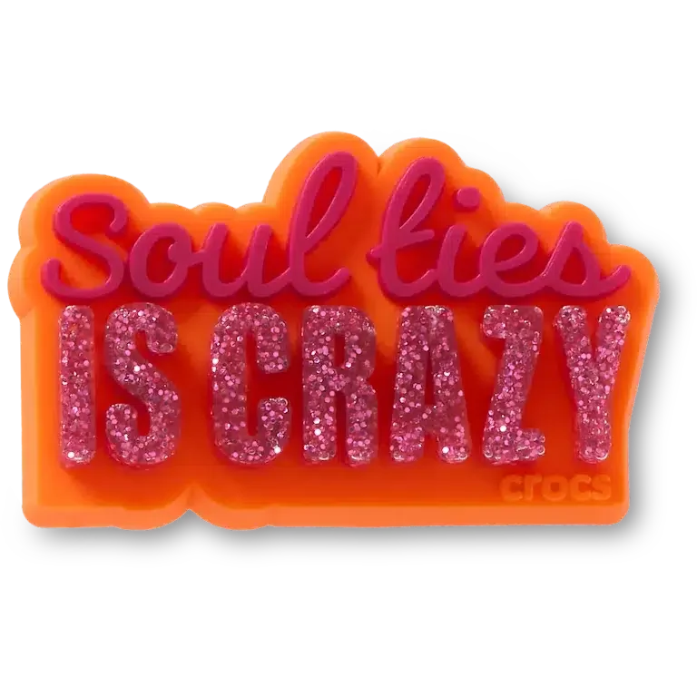 «Soul Ties» ist ein verrückter Jibbitz-Schuhanhänger «Soul Ties» ist ein verrückter Jibbitz-Schuhanhänger