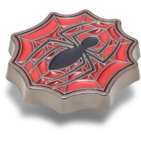 Spider-Man-Logo-Web-Elevated-Jibbitz-Schuhanhänger