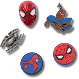 Spiderman II 5er-Pack Jibbitz-Anstecker