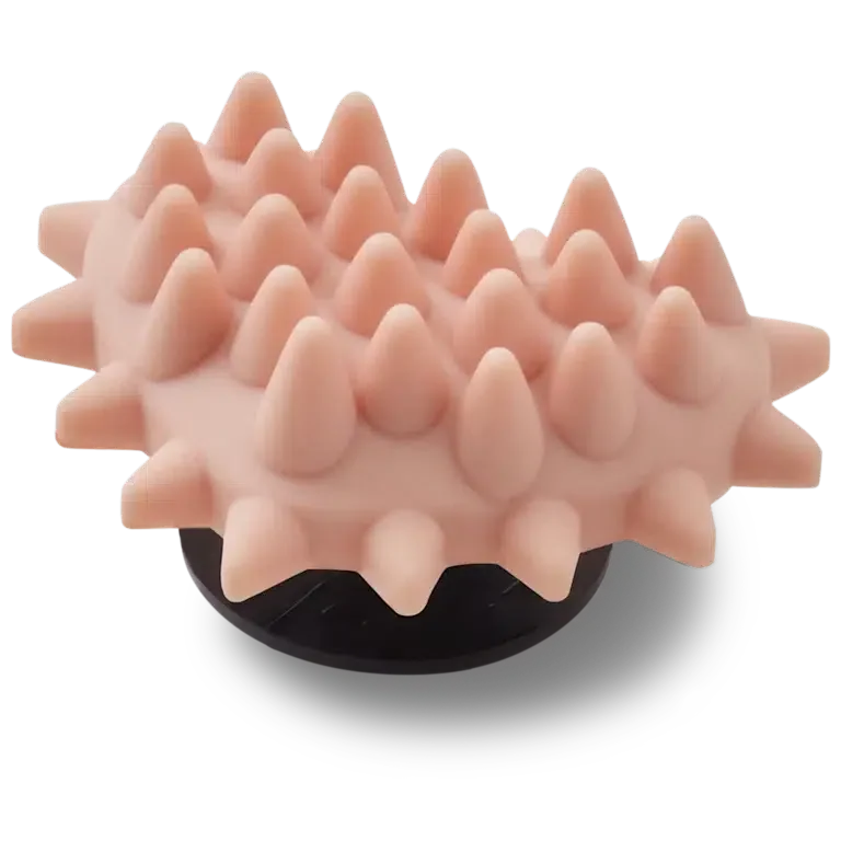 Spike hellrosa Herz-Jibbitz™-Anstecker Spike hellrosa Herz-Jibbitz™-Anstecker