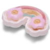 Squish-gefüllte Jibbitz-Anstecker «Gänseblümchen-Regenbogen»