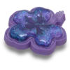 Squish Purple Hibiscus Jibbitz™-Anstecker