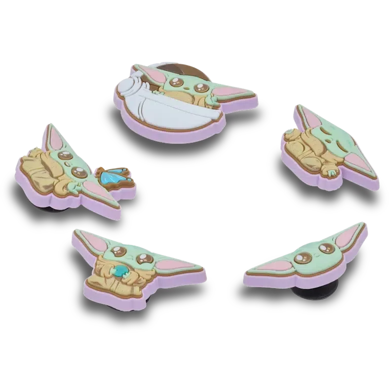 Star Wars Grogu 5er-Pack Jibbitz-Anstecker Star Wars Grogu 5er-Pack Jibbitz-Anstecker