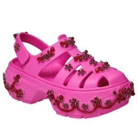 Stomp Fisherman Clog «Simone Rocha Electric Pink»