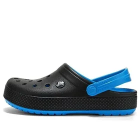 Strapazierfähige, leichte und bequeme Unisex-Sport-Sandalen in Schwarz-Blau «Black Blue»