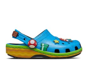 Super Mario x Classic Clog Kids «Blue»