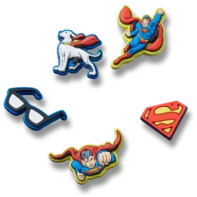 Superman 5er-Pack Jibbitz-Anstecker