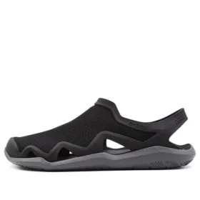 Swiftwater Wave Sandalen «Black Grey» als flache Schuhe