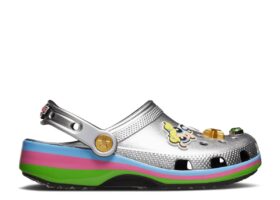 The Powerpuff Girls x Classic Clog Kids «Metallic Silver»