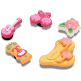 Tiki Vacation 5er-Pack Jibbitz-Anstecker