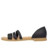 Tulum Flache Sandalen «Schwarz»