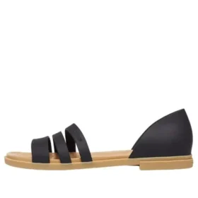 Tulum Flache Sandalen «Schwarz»