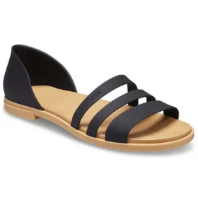 Tulum Flache Sandalen «Schwarz»