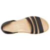 Tulum Flache Sandalen «Schwarz»