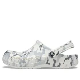 Unisex Bayaband-Sandalen – Weiss Camo «Gray White»
