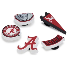 University of Alabama 5er-Pack Jibbitz-Anstecker