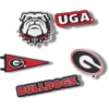 University of Georgia 5er-Pack Jibbitz-Anstecker University of Georgia 5er-Pack Jibbitz-Anstecker