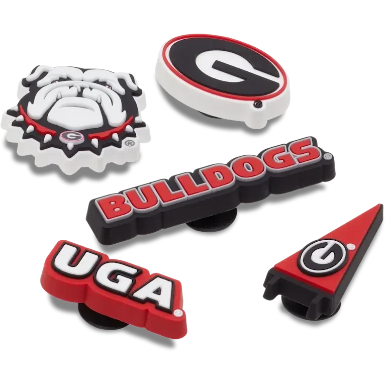 University of Georgia 5er-Pack Jibbitz-Anstecker University of Georgia 5er-Pack Jibbitz-Anstecker
