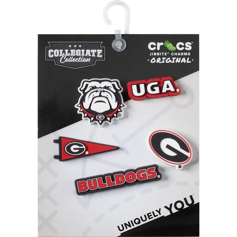 University of Georgia 5er-Pack Jibbitz-Anstecker University of Georgia 5er-Pack Jibbitz-Anstecker