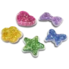 UV-reaktive Squish Jibbitz-Anstecker, 5er-Pack UV-reaktive Squish Jibbitz-Anstecker, 5er-Pack