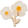 Weisse Jibbitz-Anstecker mit Blumenmotiv Weisse Jibbitz-Anstecker mit Blumenmotiv